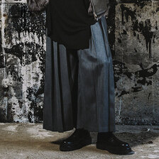 NO ID. BLACK プリーツワイドPT 449006-691P画像