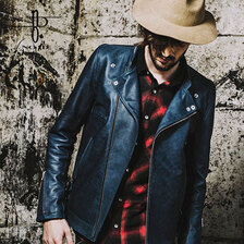 NO ID. オイルドホースレザーWライダースJKT 849203-695L画像