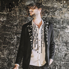 NO ID. BLACK プリズムピークドラペル2B-JKT 449006-712J画像