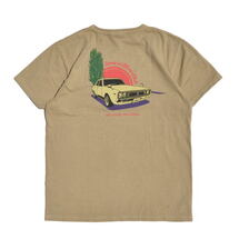 SAMURAI JEANS SMT21-103 サムライ自動車倶楽部リペンコットン吊編半袖Tシャツ画像