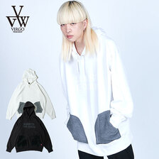 VIRGO ATG BRUSHED PKT HOODIE VG-SWT-135画像