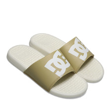 DC SHOES SK SLIDE GITD BEIGE/WHITE DM212601-BEG画像
