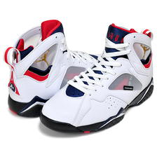 NIKE AIR JORDAN 7 RETRO BCFC PARIS SAINT-GERMAIN white/university red CZ0789-105画像