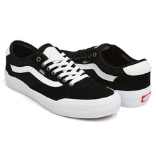 VANS CHIMA PRO 2 (SUEDE / CANVAS) BLACK / WHITE VN0A3MTIIJU画像