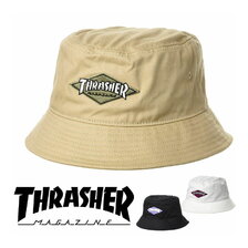 THRASHER DIAMOND LOGO BUCKET HAT 21TH-H04画像