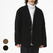 marka LAPELLESS JACKET 2 - soft moleskin - M21C-07SH01C画像