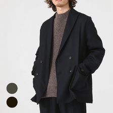 marka SHIRT JACKET - 2/48 wool soft serge - M21C-06SH02C画像