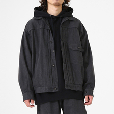 marka DENIM JACKET TYPE-1 - 12oz cotton denim - M21C-01BL02C画像