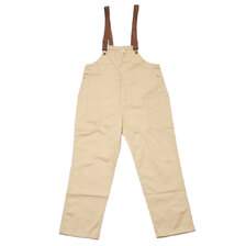 COOKMAN Fisherman's Bib Overall SAND BEIGE画像