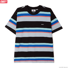 OBEY NILS TEE SS (BLACK MULTI)画像