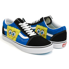 VANS OLD SKOOL (SPONGEBOB) BLACK / BLUE VN0A38G19XD画像