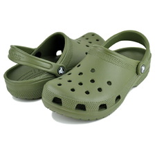 crocs CLASSIC CLOG ARMY GRREN 10001-309画像