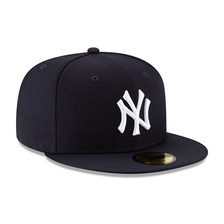 NEW ERA NEW YORK YANKEES WOOL 59FIFTY FITTED CAP WOOL / NAVY 11941906画像