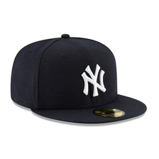 NEW ERA NEW YORK YANKEES 59FIFTY FITTED CAP AUTHENTIC / NAVY 70331909画像