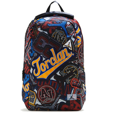 NIKE JORDAN BRAND MARCH MADNESS GRAPHIC BACKPACK multi/black 9A0484-F69画像