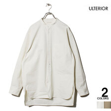 ULTERIOR OVERLAID BAND COLLAR SHIRT ( ULSH22-EC71U画像