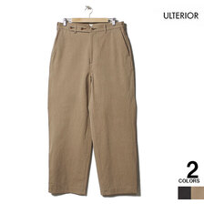 ULTERIOR BIZEN GABARDINE MILITARY PANTS ULPT26-EC67U画像