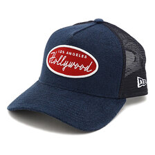 NEW ERA 9FORTY メッシュキャップ Hollywood NAVY 12654394画像