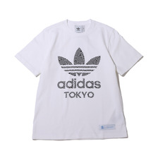 adidas HIROKO TAKAHASHI TREFOIL TOKYO TEE WHITE/BLACK GJ6751画像