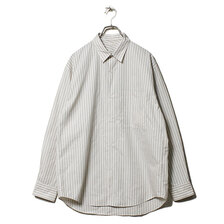 ULTERIOR OVERLAID STRIPED SHIRT ULSH21-EC70U画像