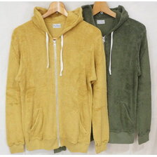 THE FLAT HEAD FN-MPZP-001 PILE FULL ZIP PARKA画像