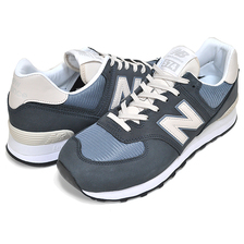 new balance ML574SYP NAVY画像