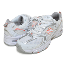 new balance MR530AC White metallic orange画像