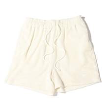 UGG 裾ロゴ パイル ショートパンツ IVORY 21SS-RUGPT03画像