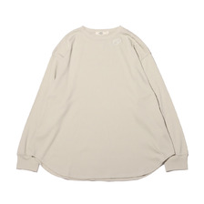 UGG ネックロゴ リブプルオーバー BEIGE 21SS-RUGTP01画像