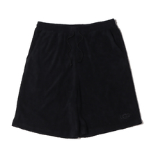 UGG M 裾ロゴ パイルハーフパンツ BLACK 21SS-RUGPT04画像