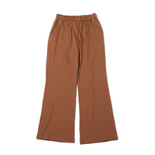 UGG バックポケットロゴ リブロングパンツ BROWN 21SS-RUGPT01画像