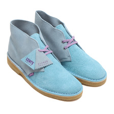 Clarks &times; Levi's Desert Boot Pale Blue Pale Blue 26160325画像