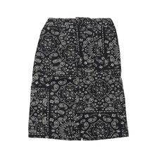 COOKMAN Baker's Skirt PAISLEY BLACK画像
