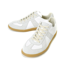 Maison Martin Margiela LEATHER SNEAKER OFF-WHITE S57WS0236-P1895画像