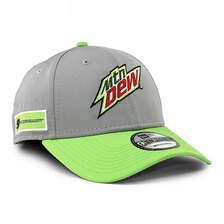 NEW ERA NASCAR 9FORTY ADJUSTABLE CAP GREY LIME NR12035814画像