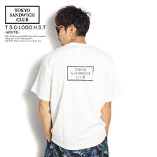 TOKYO SANDWICH CLUB T.S.C-LOGO H.S.T -WHITE-画像