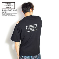 TOKYO SANDWICH CLUB T.S.C-LOGO H.S.T -BLACK-画像