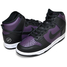 NIKE DUNK HI FRAGMENT DESIGN wine/black-white DJ0382-600画像
