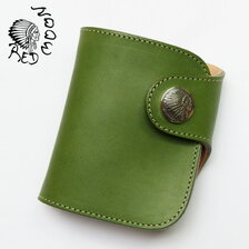 REDMOON イタリア エルバマットレザー ショートウォレット EM-HR01Z画像