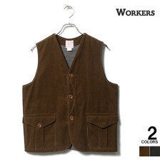 Workers Cruiser Vest, Corduroy画像