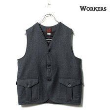 Workers Cruiser Vest, Dominx Double Cloth画像