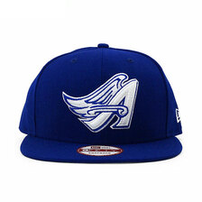 NEW ERA LOS ANGELES ANGELS 9FIFTY SNAPBACK CAP ROYAL BLUE NEAAG110画像