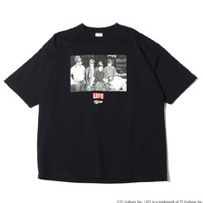 atmos &times; LIFE &times; SCREEN STARS PHOTO TEE C BLACK MAT21-SM015画像