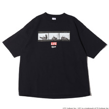 atmos &times; LIFE &times; SCREEN STARS PHOTO TEE D BLACK MAT21-SM013画像