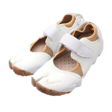 NIKE WMNS AIR RIFT WHITE/PEARL WHITE-HEMP DM9645-100画像