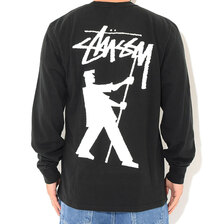 STUSSY Painter Pigment Dyed L/S Tee 1994699画像