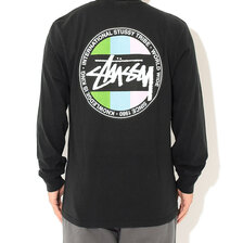 STUSSY Classic Dot Pigment Dyed L/S Tee 1994696画像