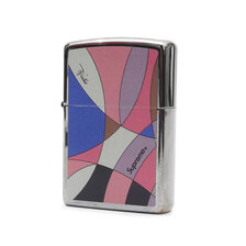 Supreme &times; Emilio Pucci 21SS Zippo DUSTY PINK画像