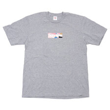 Supreme &times; Emilio Pucci 21SS Box Logo Tee GRAYxDUSTY PINK画像