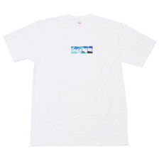 Supreme &times; Emilio Pucci 21SS Box Logo Tee WHITExBLUE画像